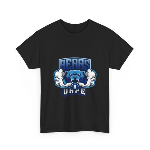 Bears vape mascot tee - bears,