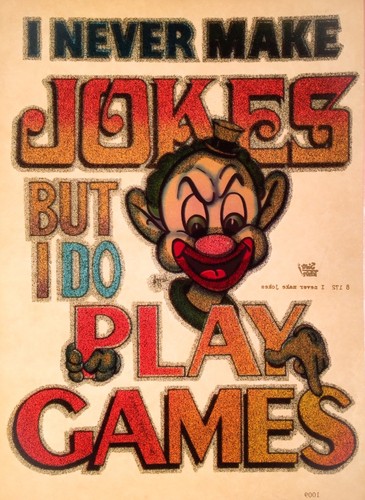 Vtg 70s dating party joker - vtg,